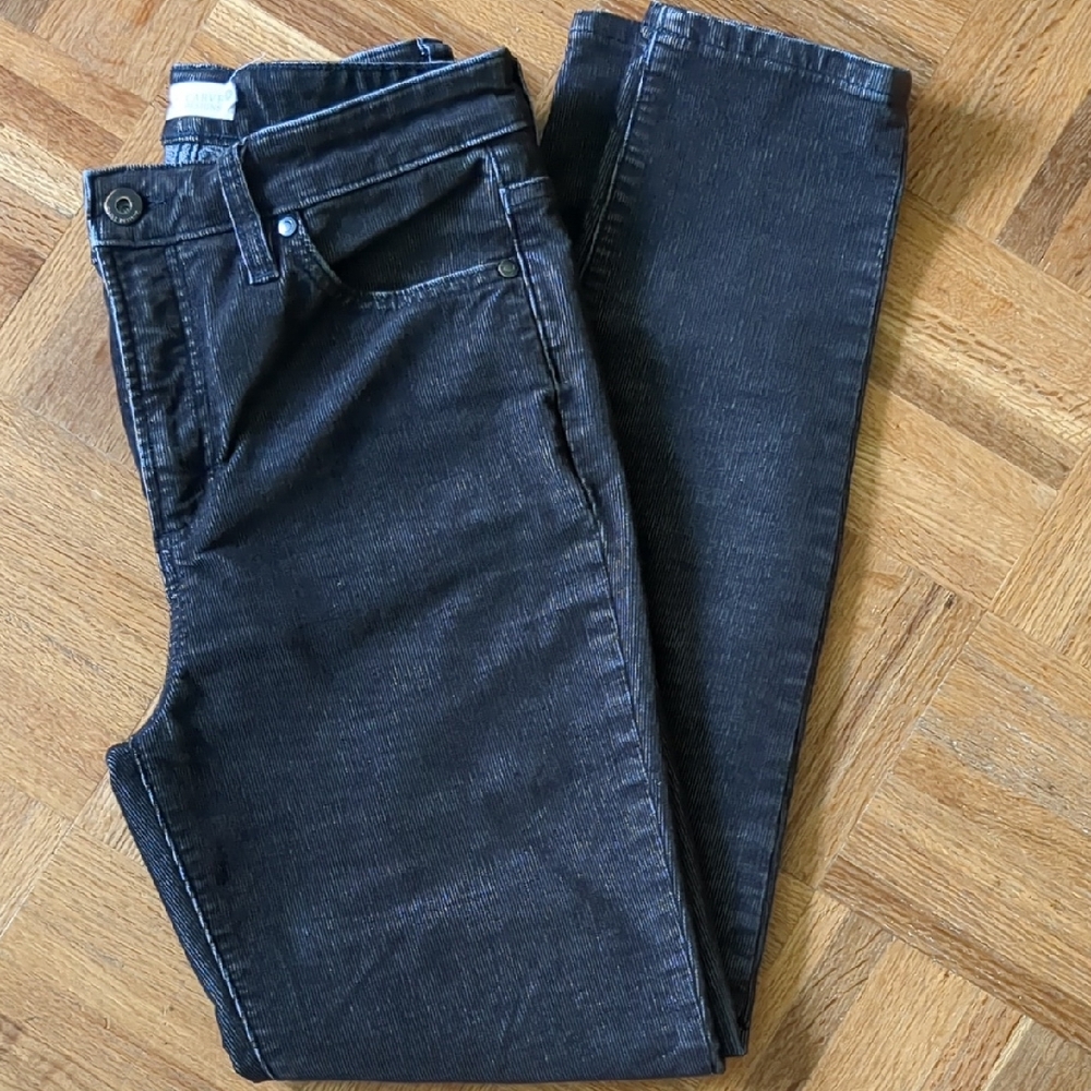 Carve Designs Dark Gray Cord Skinny